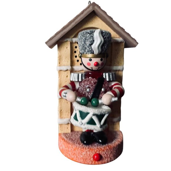 Hallmark Keepsake Sweet Little Soldier Drummer Boy Musical Christmas Ornament